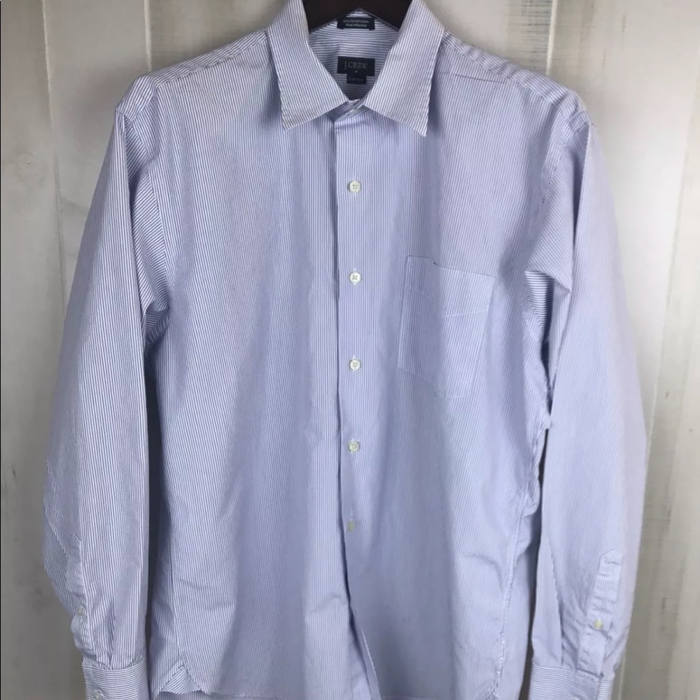 J. Crew Men’s Striped Shirt Size Large 16-16.5